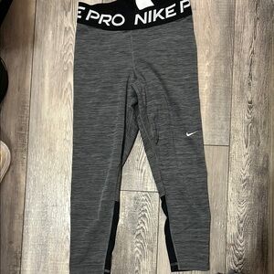 Nike Pro  women Gray Leggings